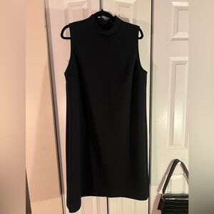 Mock Neck Shift Dress